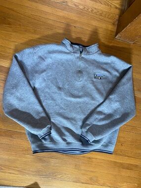 Royal Caribbean Grey Half-Zip Pullover Sweater